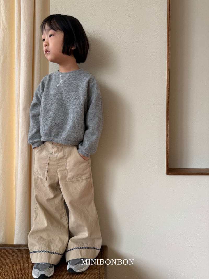 Mini Bongbong - Korean Children Fashion - #fashionkids - Cropped Sweatshirt - 3
