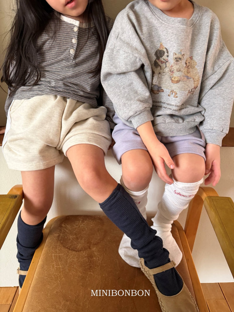 Mini Bongbong - Korean Children Fashion - #fashionkids - Line Shorts - 8