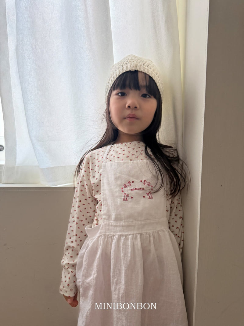 Mini Bongbong - Korean Children Fashion - #discoveringself - Pony Apron - 4