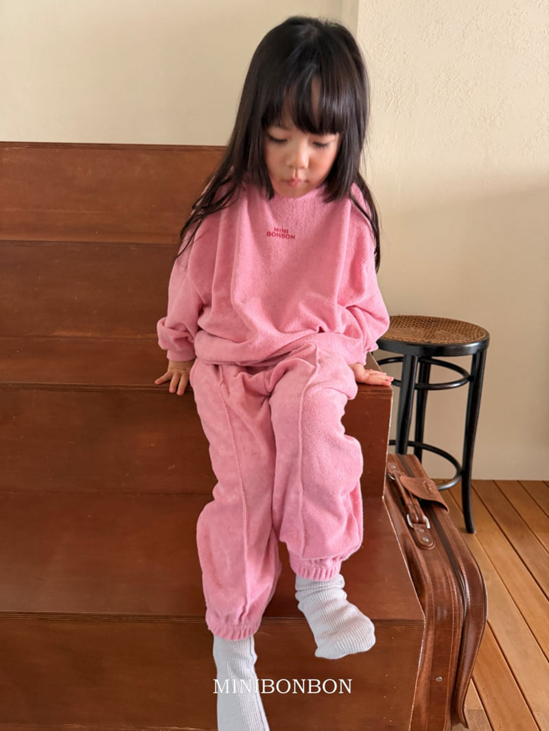 Mini Bongbong - Korean Children Fashion - #fashionkids - Terry Terry Pants - 3