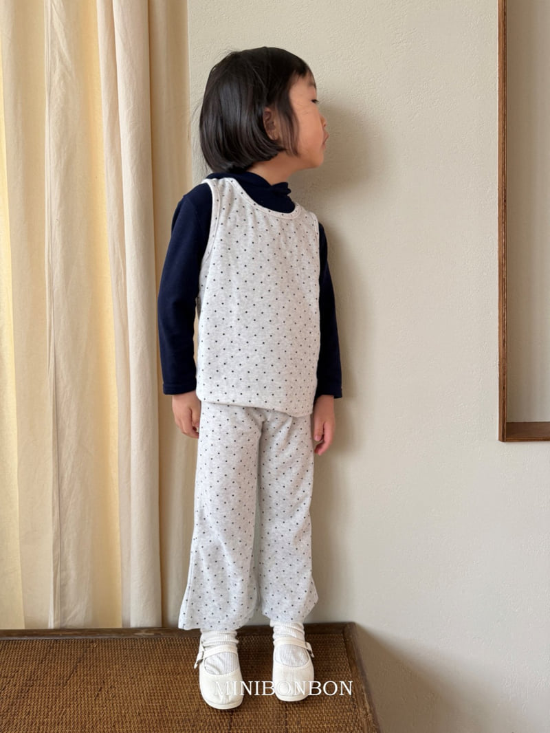 Mini Bongbong - Korean Children Fashion - #kidsshorts - Round Eye Sleeveless Top - 8