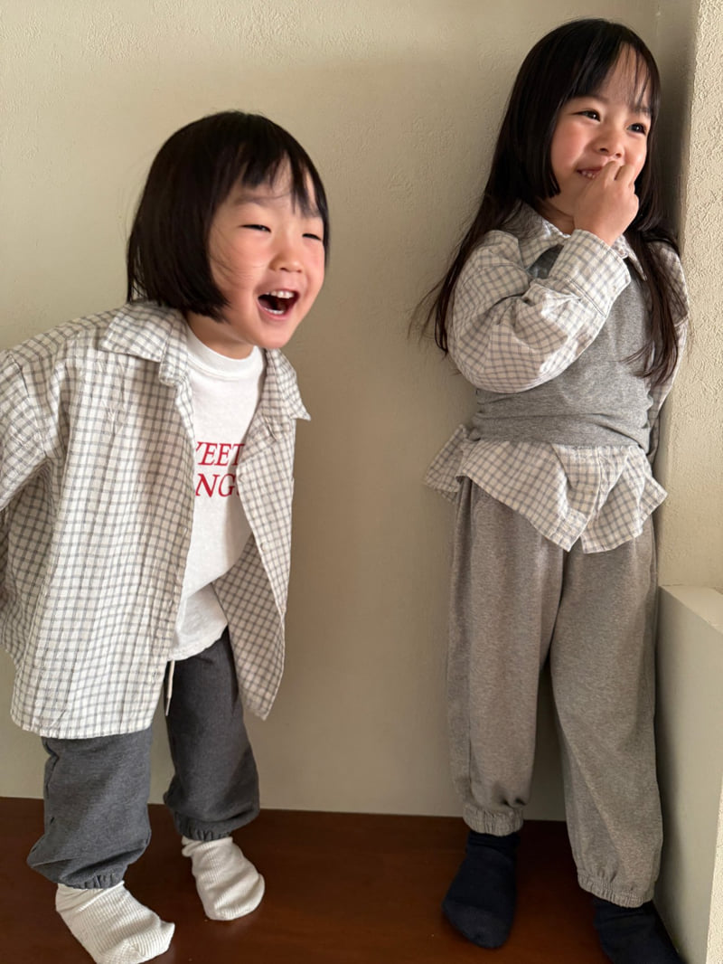 Mini Bongbong - Korean Children Fashion - #kidsstore - Omok Shirt - 10