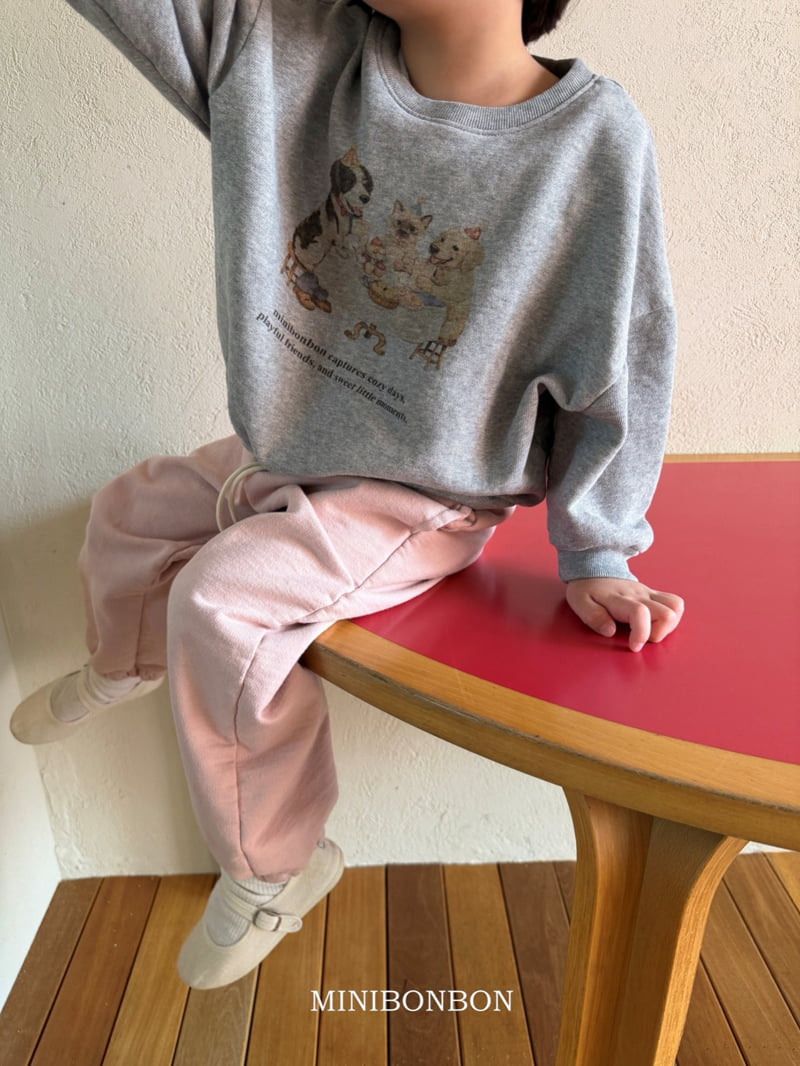 Mini Bongbong - Korean Children Fashion - #kidsstore - Little Party Sweatshirt - 8