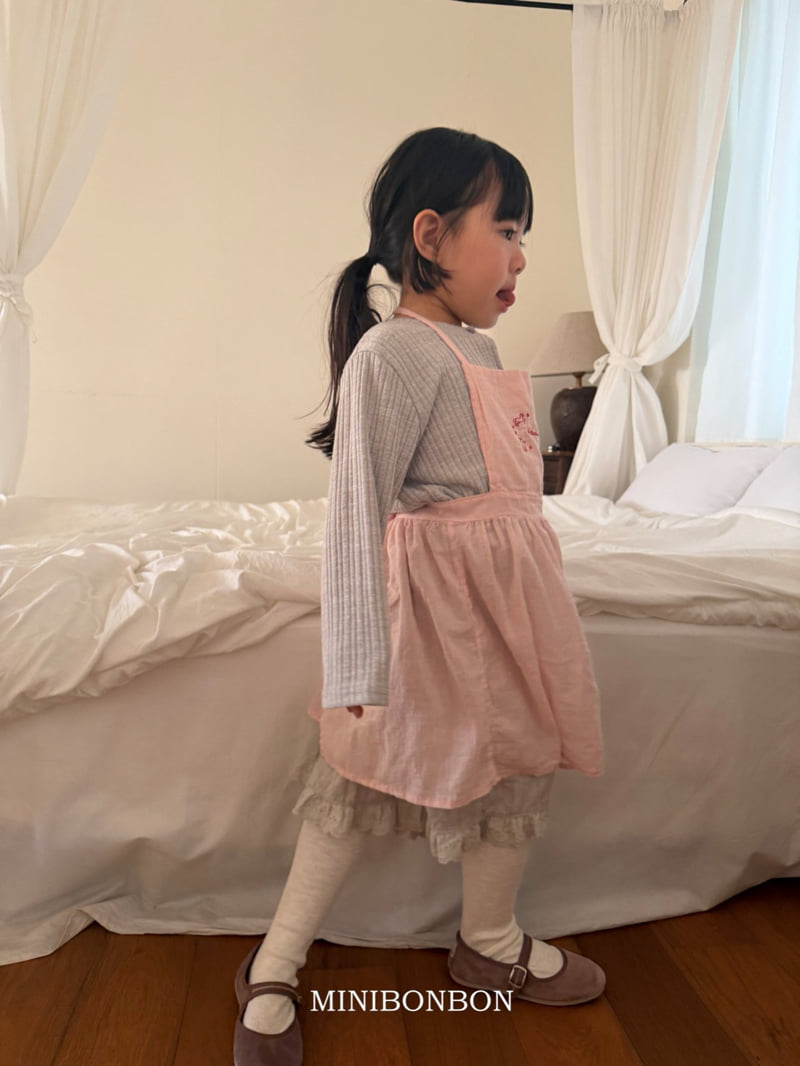 Mini Bongbong - Korean Children Fashion - #kidsstore - Pony Apron - 6