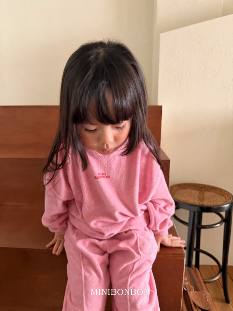 Mini Bongbong - Korean Children Fashion - #kidsstore - Terry Terry Pants - 5