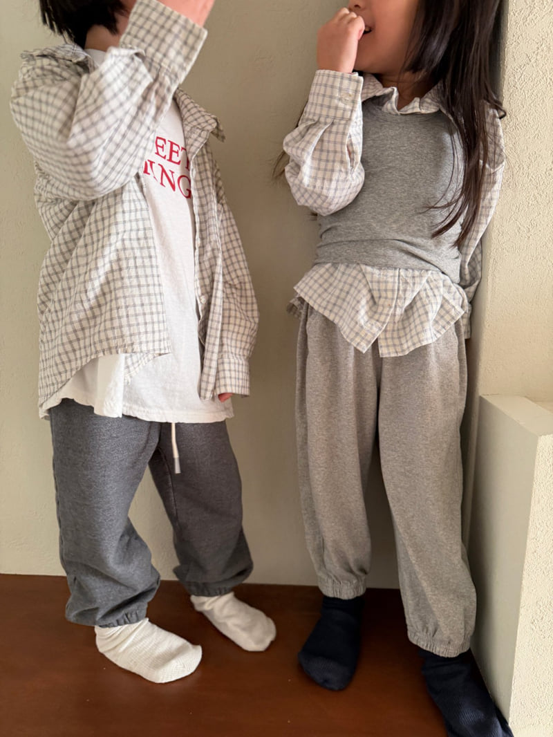 Mini Bongbong - Korean Children Fashion - #kidzfashiontrend - Omok Shirt - 11
