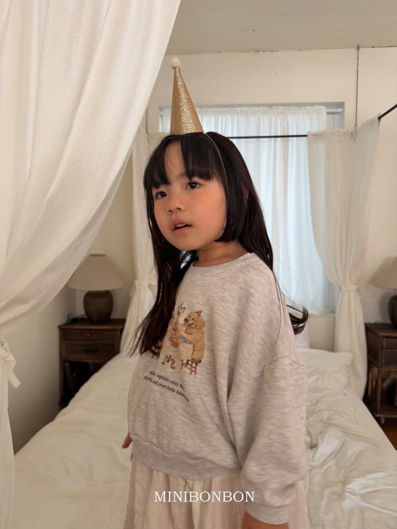 Mini Bongbong - Korean Children Fashion - #kidzfashiontrend - Little Party Sweatshirt - 9