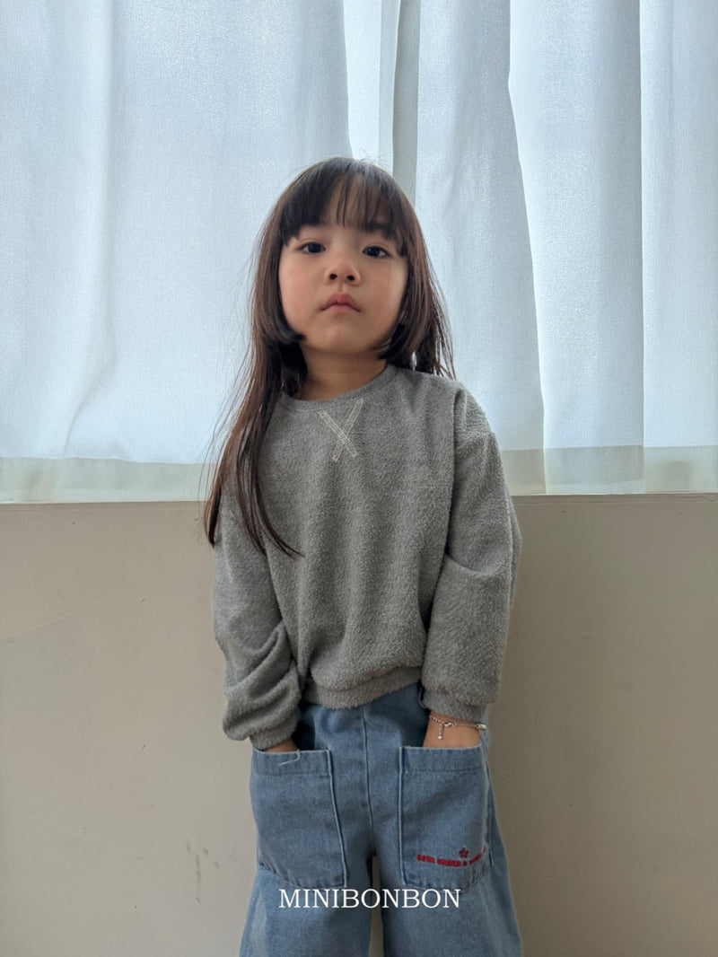 Mini Bongbong - Korean Children Fashion - #kidzfashiontrend - Cropped Sweatshirt - 6