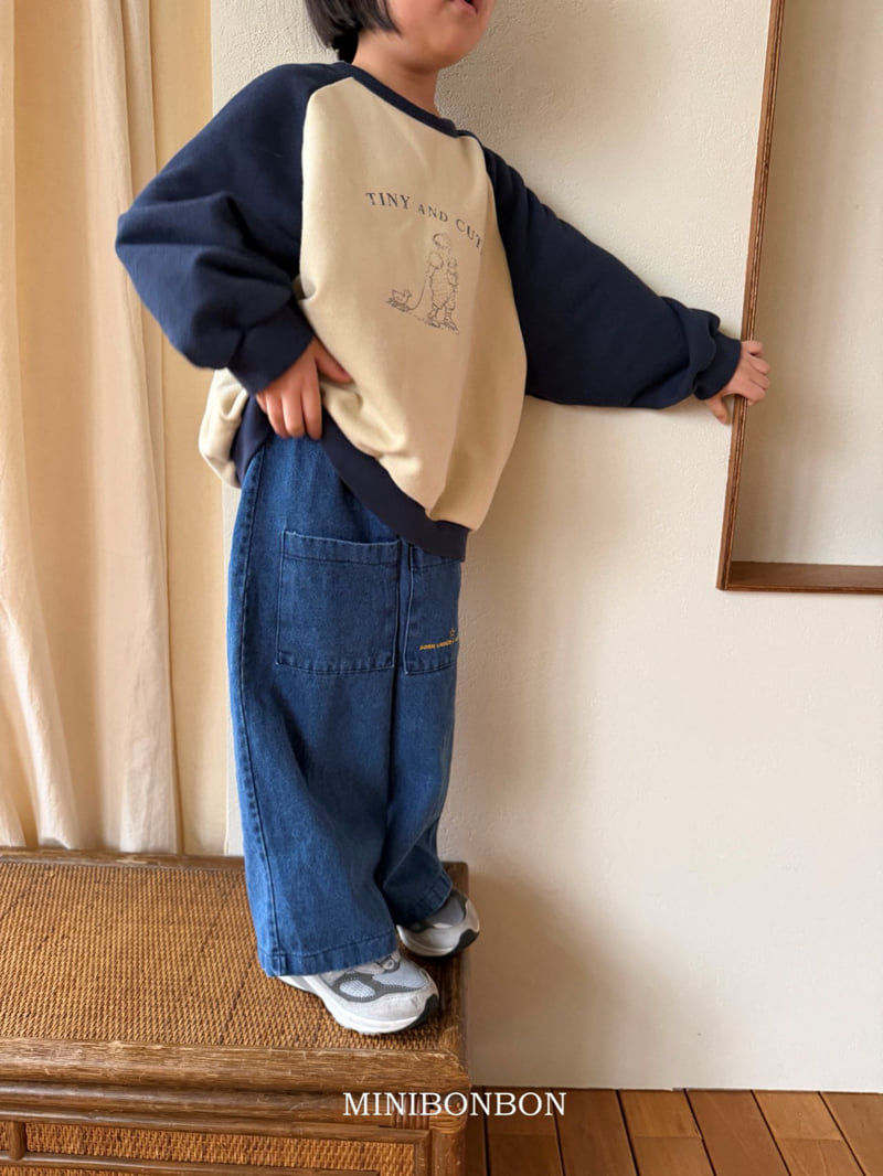Mini Bongbong - Korean Children Fashion - #littlefashionista - Lucky Star Denim Pants - 5