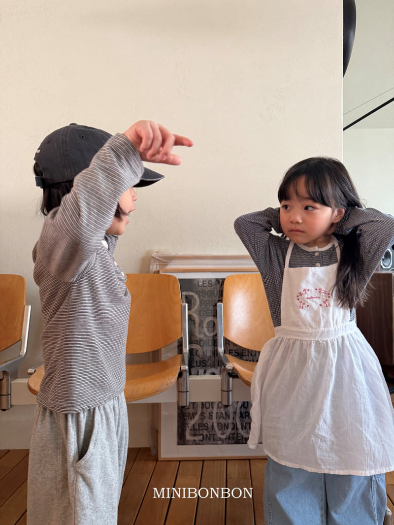 Mini Bongbong - Korean Children Fashion - #littlefashionista - Plain Tee - 10