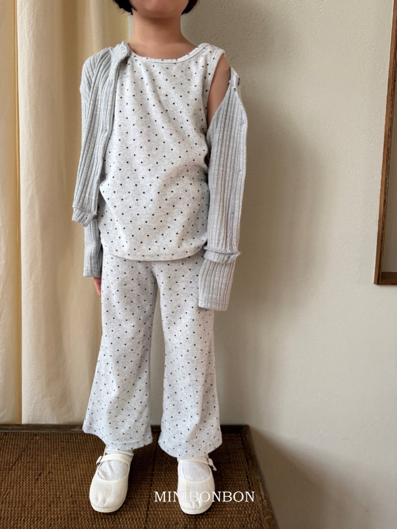 Mini Bongbong - Korean Children Fashion - #Kfashion4kids - Spotted Pants - 4