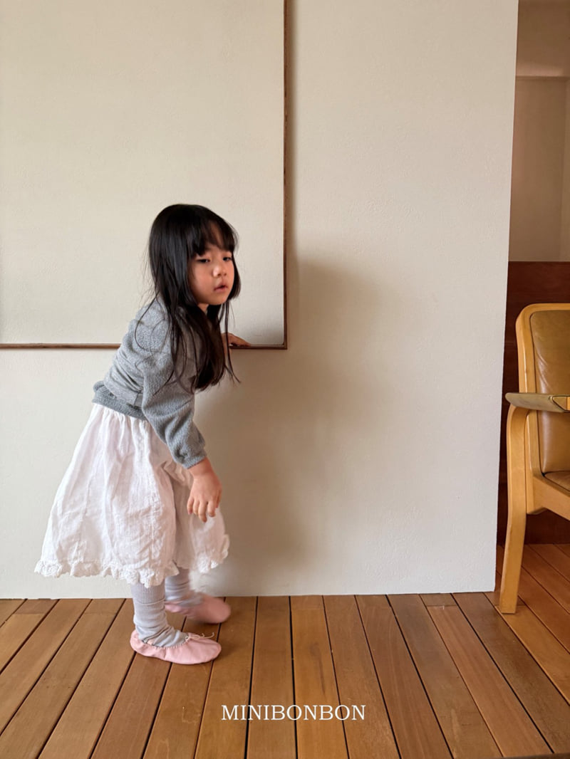 Mini Bongbong - Korean Children Fashion - #littlefashionista - White Skirt - 10