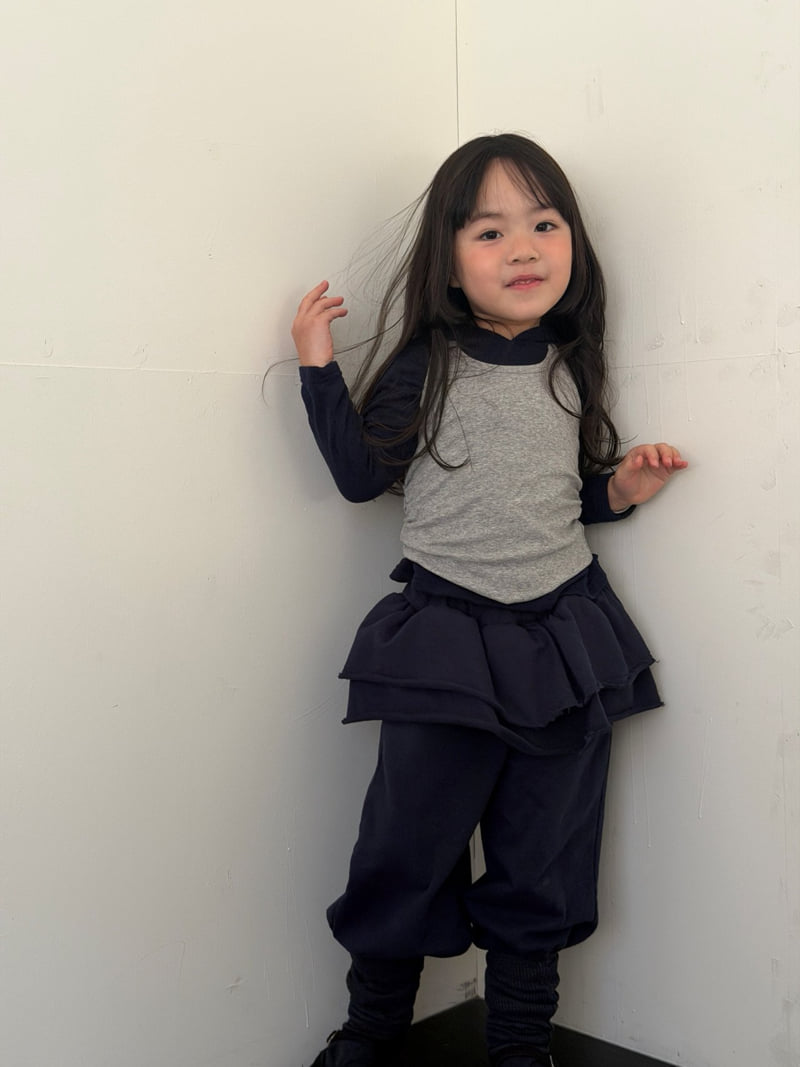 Mini Bongbong - Korean Children Fashion - #magicofchildhood - Round Hole Sleeveless Top - 7