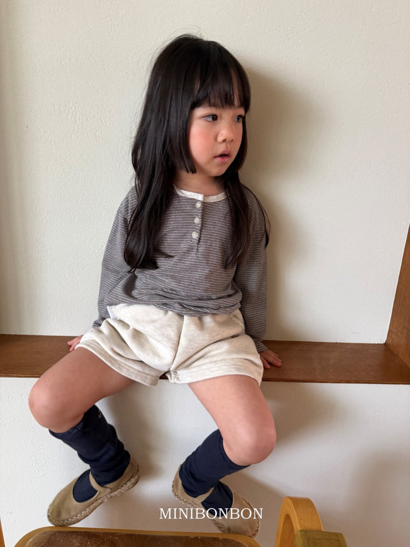 Mini Bongbong - Korean Children Fashion - #magicofchildhood - Plain Tee - 11