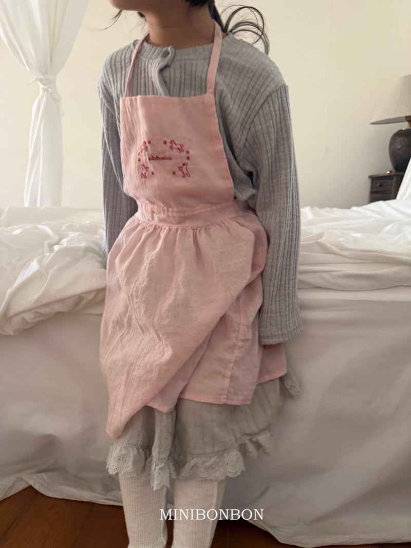 Mini Bongbong - Korean Children Fashion - #magicofchildhood - Pony Apron - 10