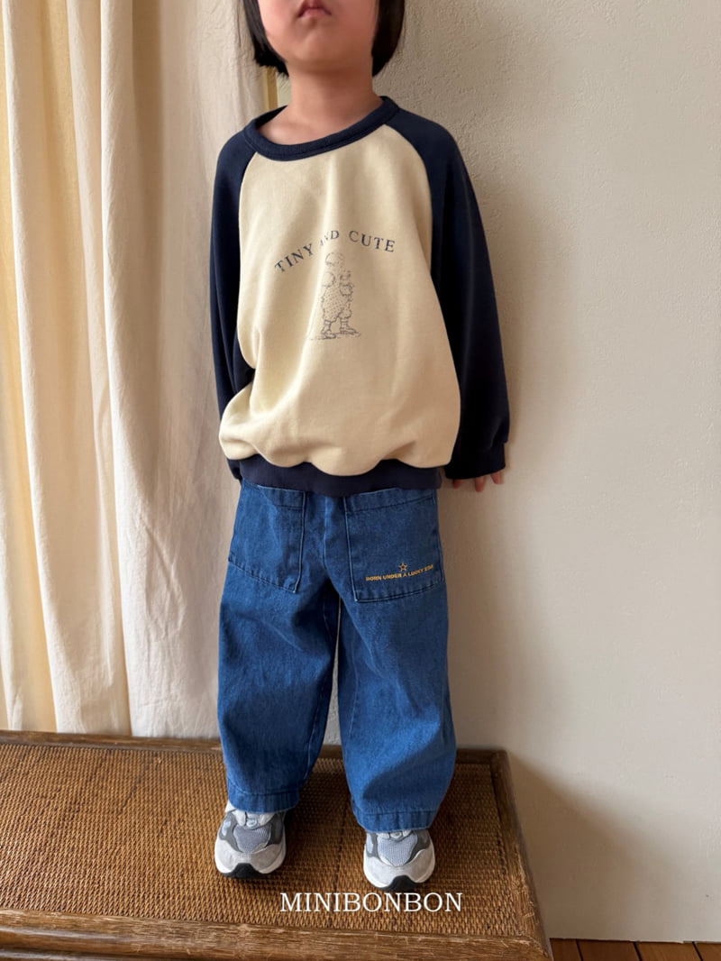Mini Bongbong - Korean Children Fashion - #minifashionista - Lucky Star Denim Pants - 7
