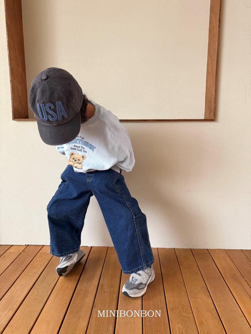 Mini Bongbong - Korean Children Fashion - #minifashionista - Plus Denim Pants - 9