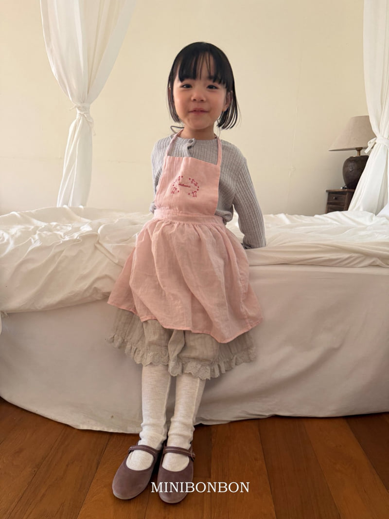 Mini Bongbong - Korean Children Fashion - #minifashionista - Pony Apron - 11