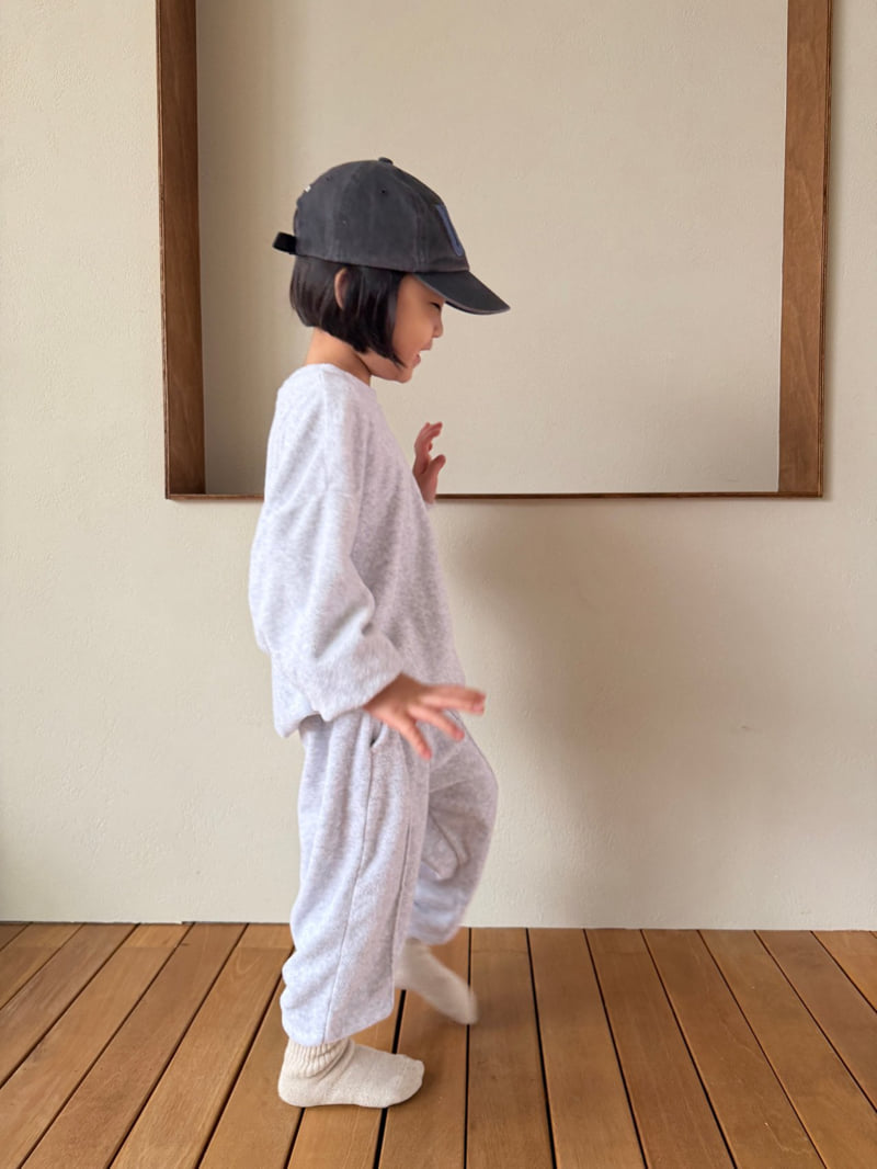 Mini Bongbong - Korean Children Fashion - #minifashionista - Terry Terry Pants - 10