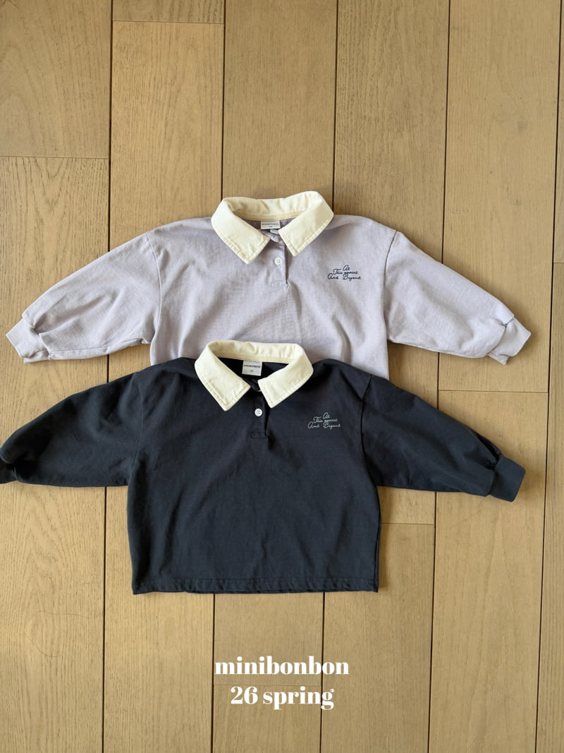 Mini Bongbong - Korean Children Fashion - #prettylittlegirls - Americana Collar Tee