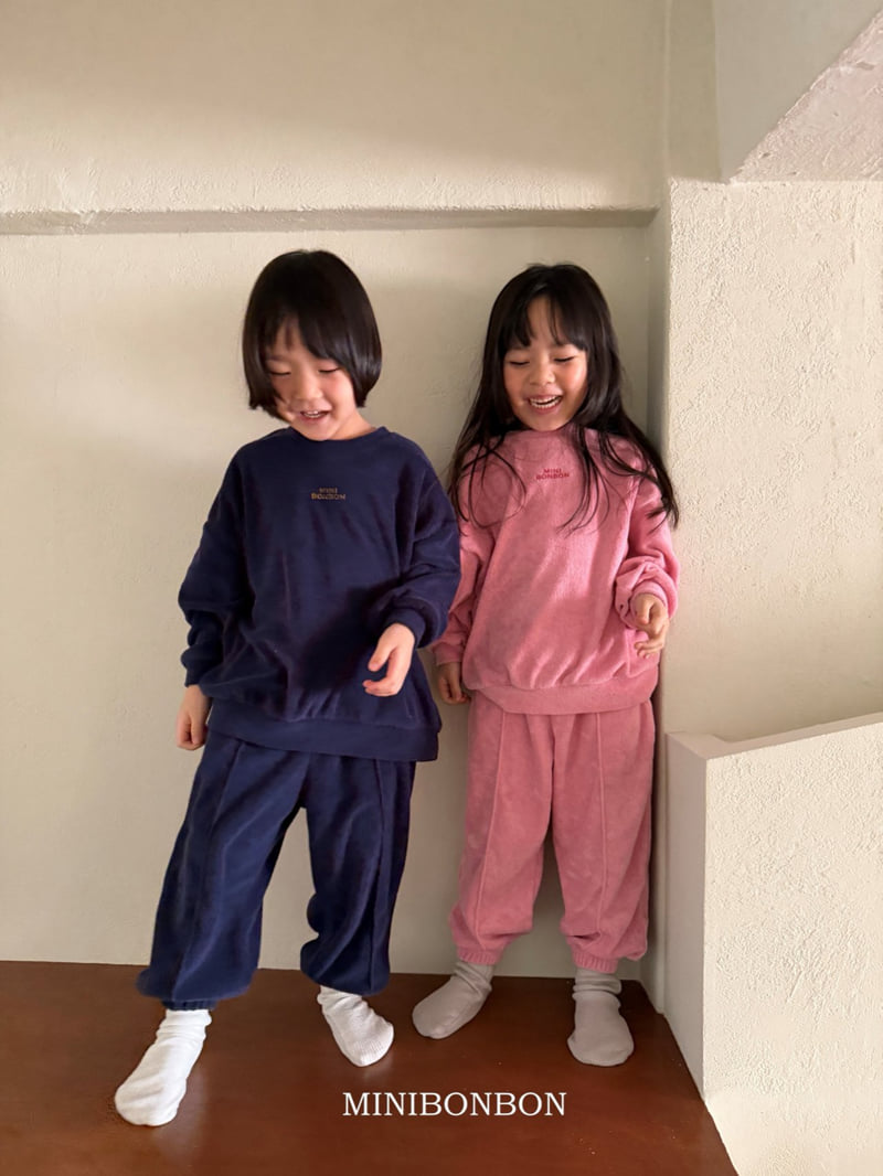 Mini Bongbong - Korean Children Fashion - #prettylittlegirls - Terry Terry Sweatshirt - 12