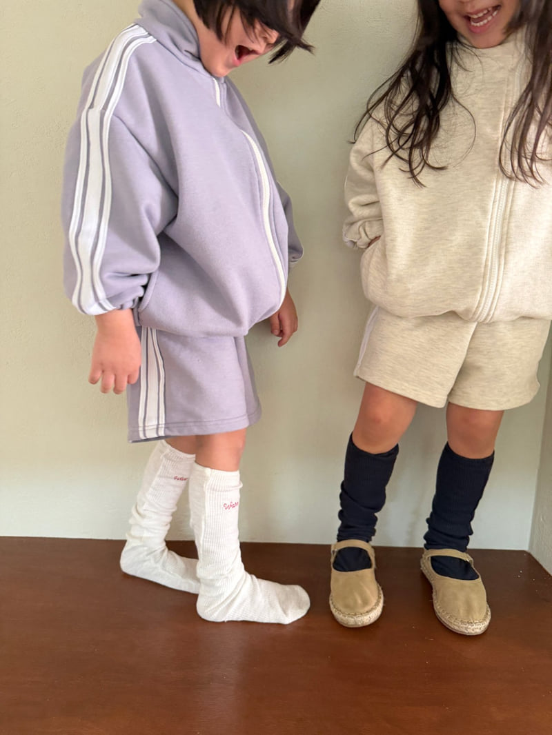 Mini Bongbong - Korean Children Fashion - #prettylittlegirls - Track Zip-up - 9