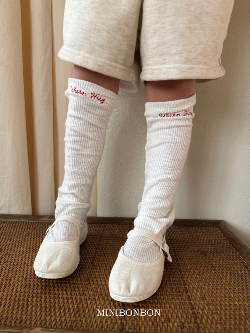 Mini Bongbong - Korean Children Fashion - #prettylittlegirls - Hug Ribbed Socks - 10