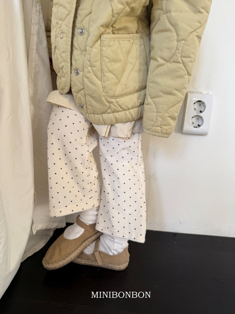 Mini Bongbong - Korean Children Fashion - #stylishchildhood - Spotted Pants - 10