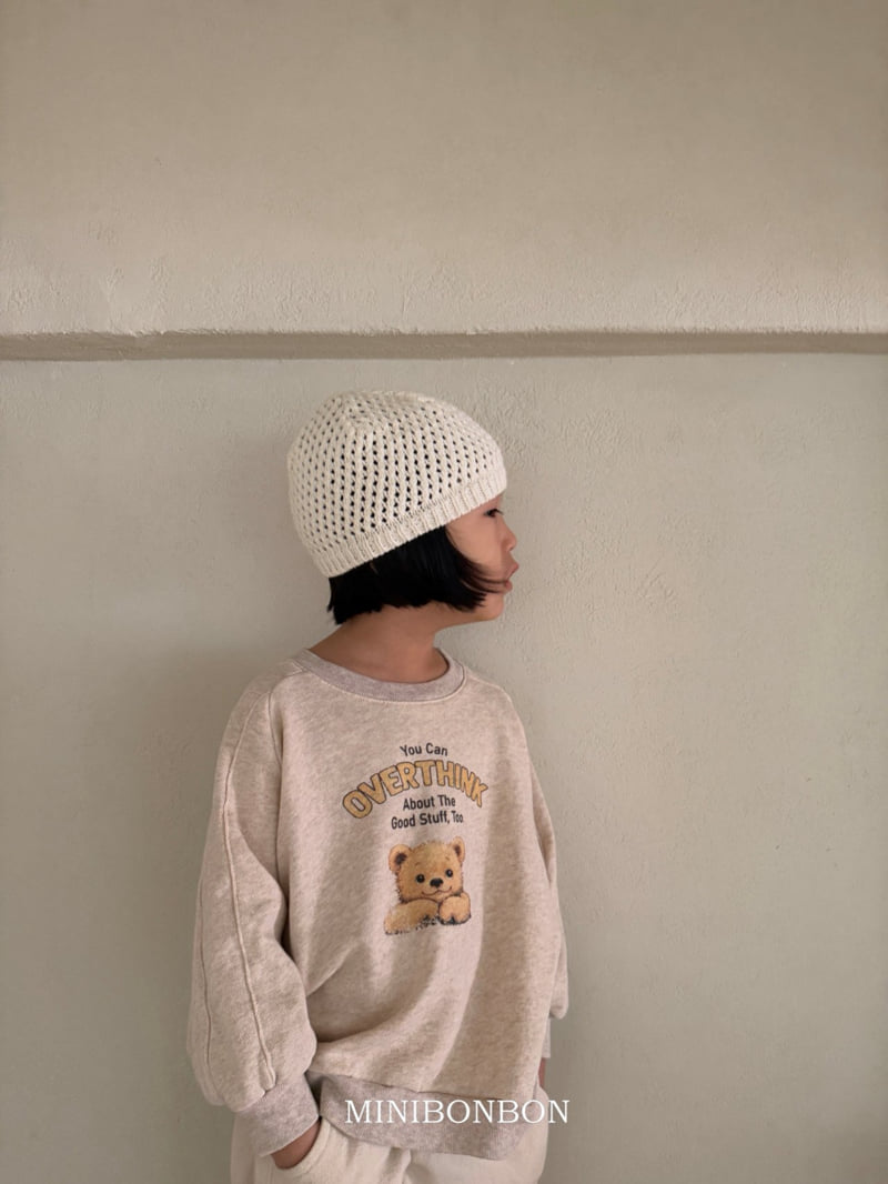 Mini Bongbong - Korean Children Fashion - #stylishchildhood - Smiling Bear Sweatshirt - 9