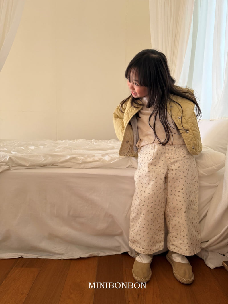 Mini Bongbong - Korean Children Fashion - #stylishchildhood - Wildflower Pants - 6