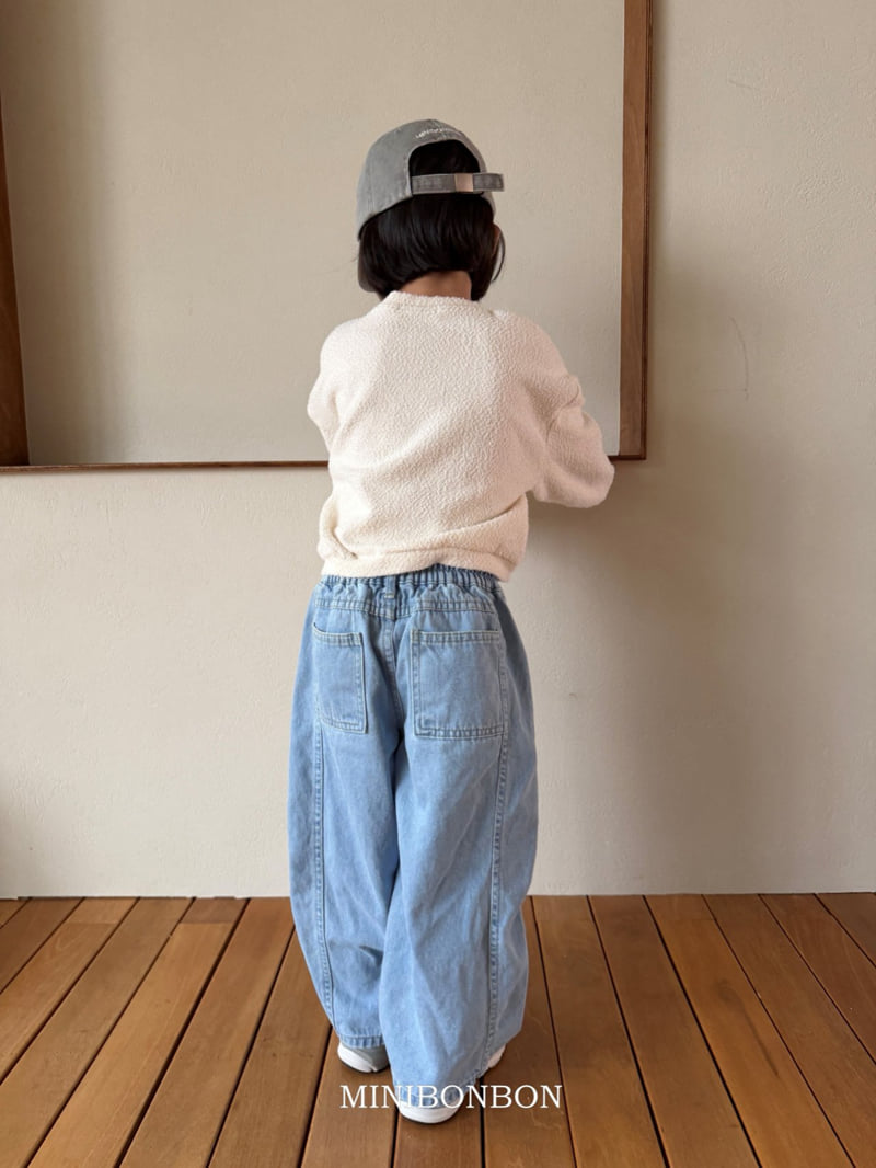 Mini Bongbong - Korean Children Fashion - #todddlerfashion - Plus Denim Pants - 11