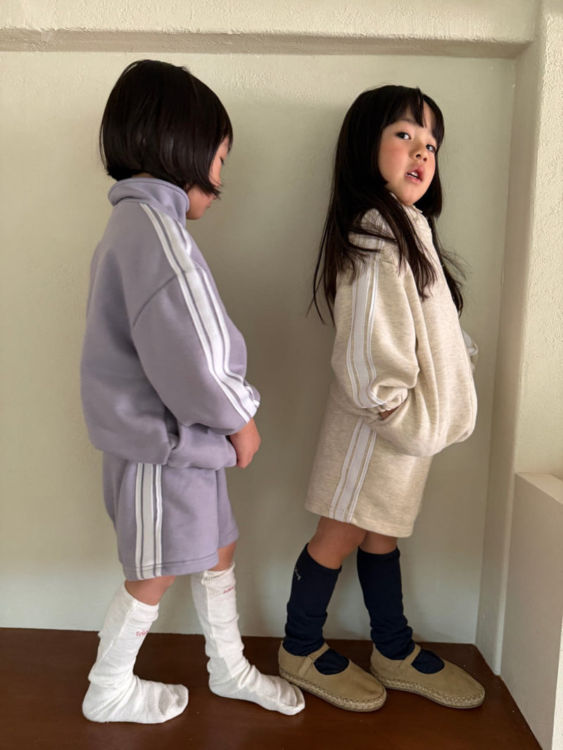 Mini Bongbong - Korean Children Fashion - #toddlerclothing - Track Zip-up - 11