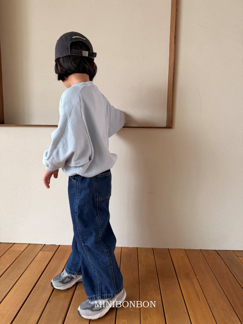 Mini Bongbong - Korean Children Fashion - #toddlerclothing - Smiling Bear Sweatshirt - 8