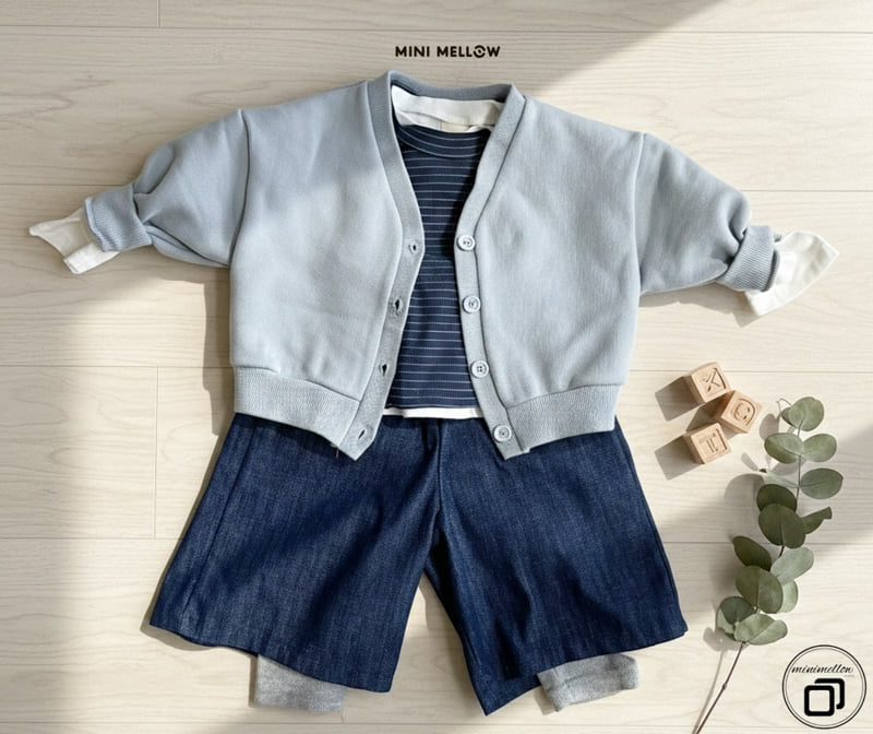 Mini Mellow - Korean Children Fashion - #childofig - Non-Fade Wide Denim Pants - 7