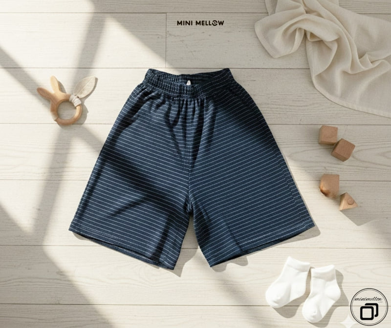 Mini Mellow - Korean Children Fashion - #childofig - Ribbed Stripe Wide Pants - 6