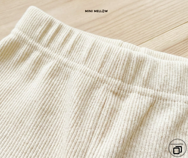 Mini Mellow - Korean Children Fashion - #discoveringself - Mme Ribbed Leggings - 8