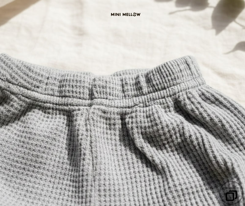 Mini Mellow - Korean Children Fashion - #discoveringself - Waffle Bloomer Shorts - 7