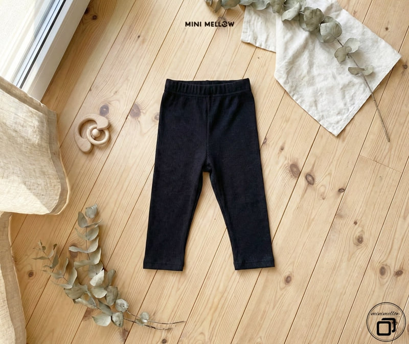 Mini Mellow - Korean Children Fashion - #fashionkids - Mme Ribbed Leggings - 9
