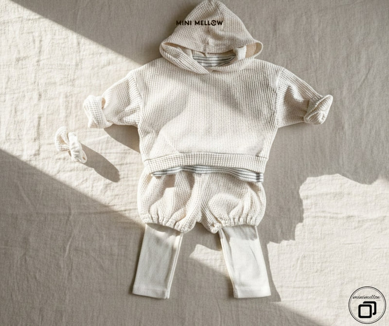 Mini Mellow - Korean Children Fashion - #kidsshorts - Waffle Bloomer Shorts - 9