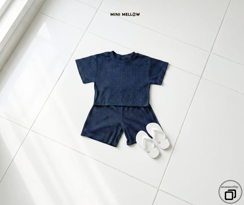 Mini Mellow - Korean Children Fashion - #kidsstore - Ribbed Stripe Wide Pants - 12