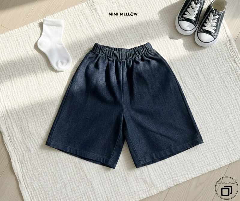 Mini Mellow - Korean Children Fashion - #kidzfashiontrend - Non-Fade Wide Denim Pants