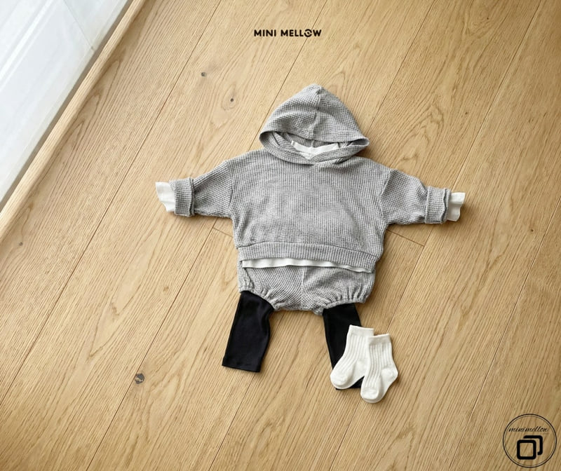 Mini Mellow - Korean Children Fashion - #kidzfashiontrend - Waffle Bloomer Shorts - 11