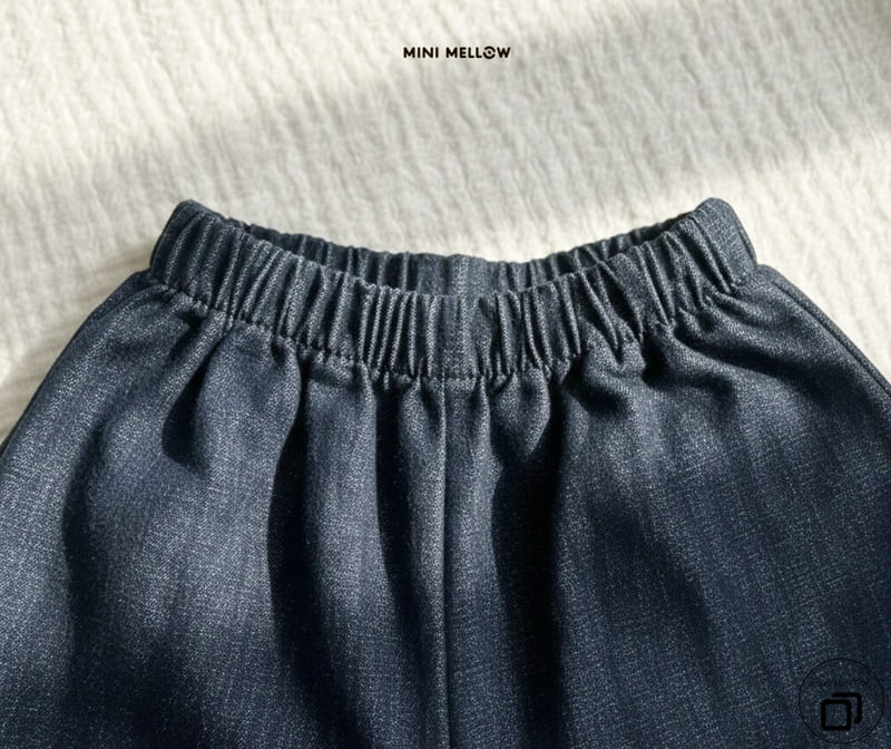 Mini Mellow - Korean Children Fashion - #littlefashionista - Non-Fade Wide Denim Pants - 3