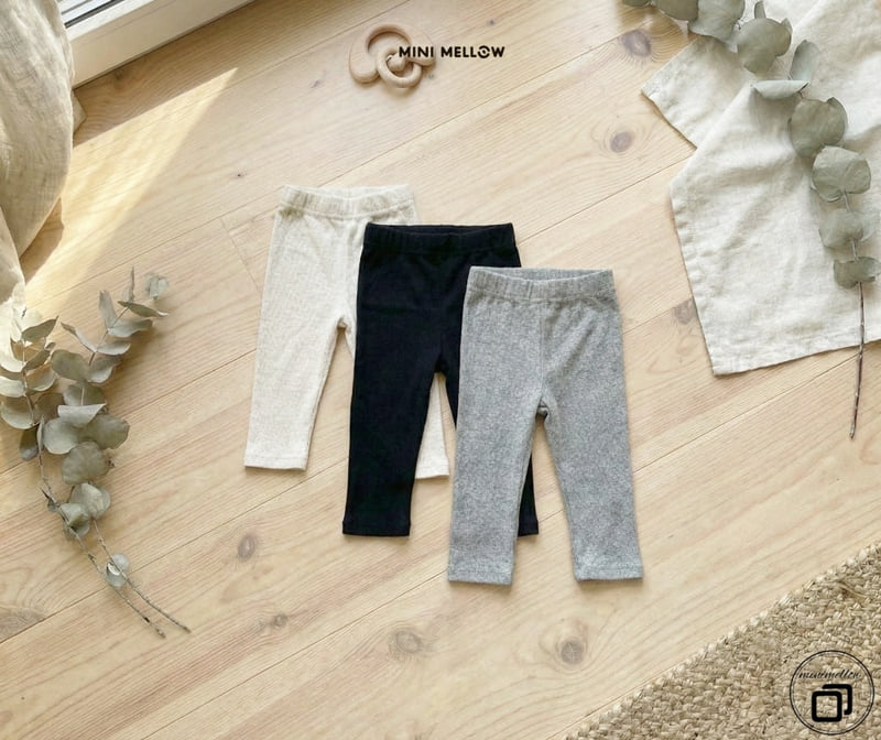 Mini Mellow - Korean Children Fashion - #magicofchildhood - Mme Ribbed Leggings