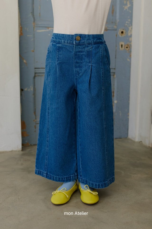 Bien Denim Pants by Mon Atelier for Child - view 10