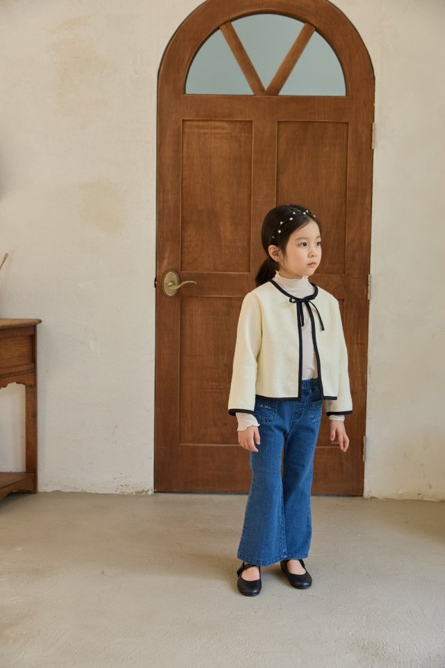 Initial Bootcut Pants by Mon Atelier for Child - view 9
