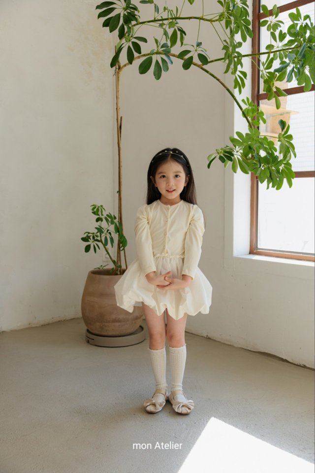 Mon Atelier - Korean Children Fashion - #Kfashion4kids - Balloon Dress - 7
