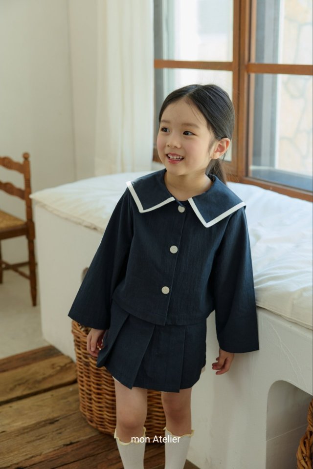 Mon Atelier - Korean Children Fashion - #Kfashion4kids - Sailor Jacket - 5