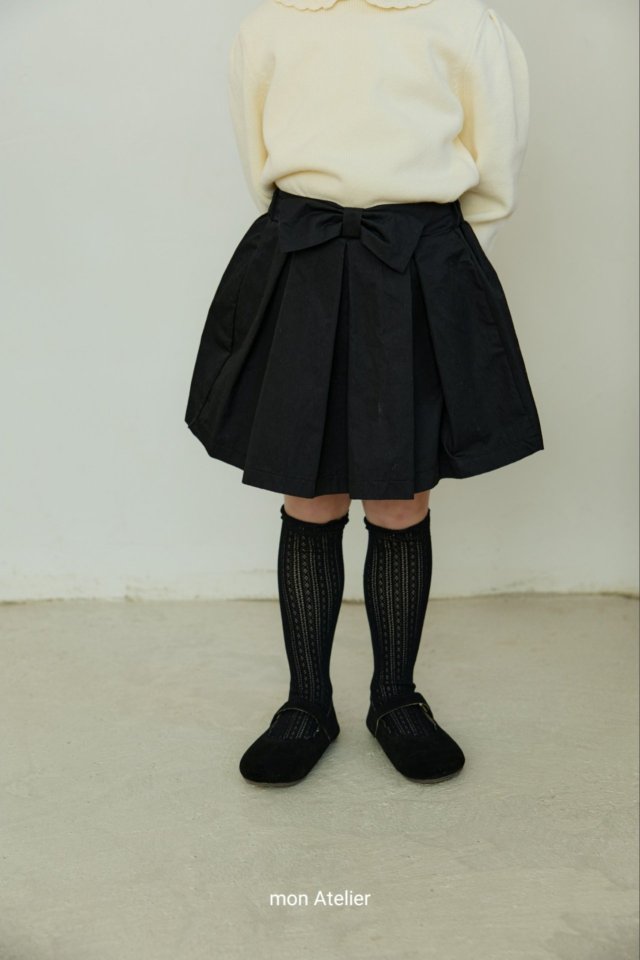 Mon Atelier - Korean Children Fashion - #childofig - Ribbon Skirt - 7