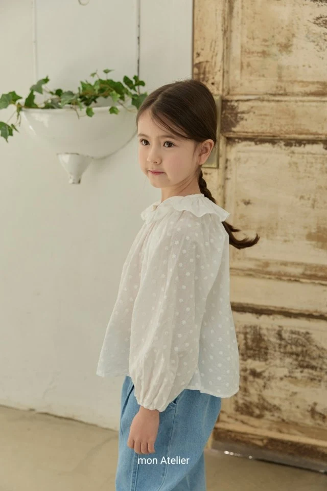 Mon Atelier - Korean Children Fashion - #childofig - Blossom Blouse - 6